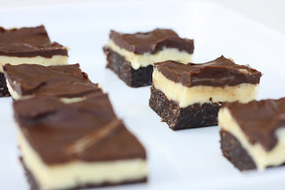 Chocolate brownie - Caramel shortbread