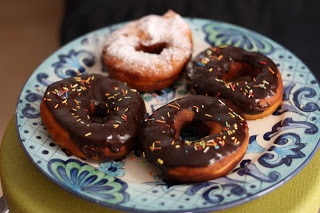 homemade doughnuts