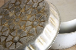A close up of a bowl
