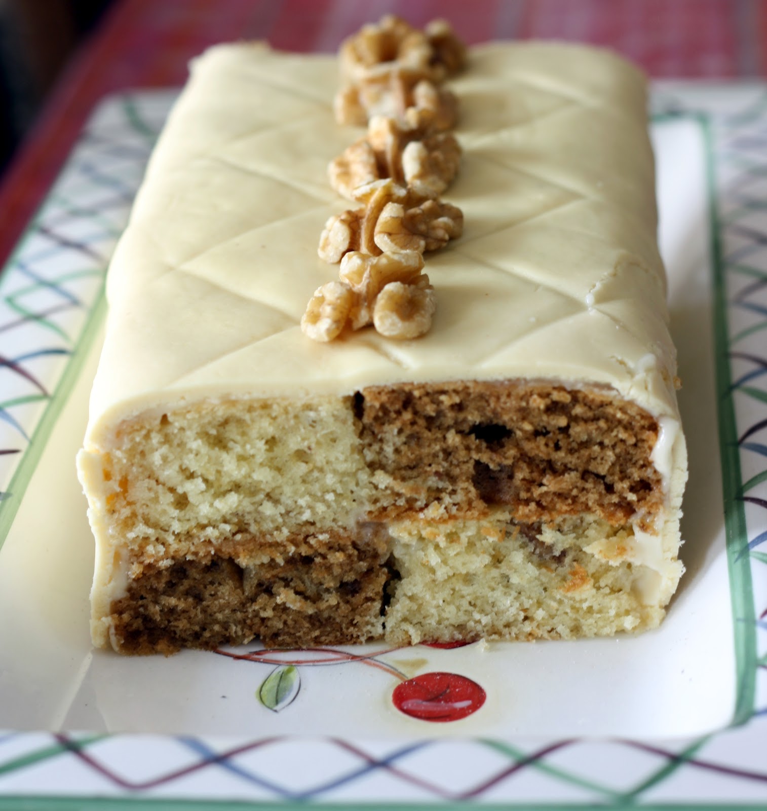 Vegan Battenberg Cake