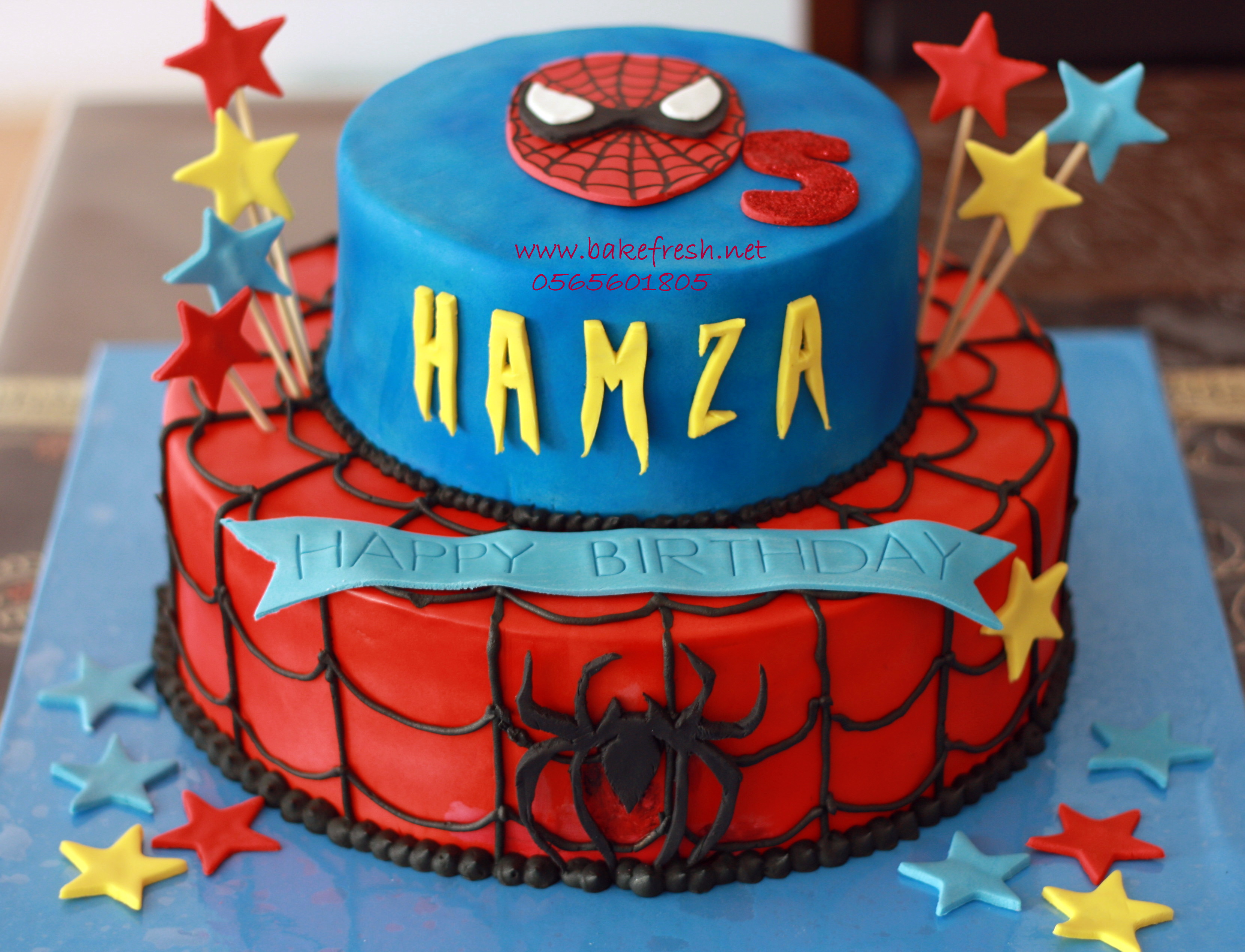 Cake decorating - Birthday cake