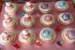 customized hello kitty cup cakes