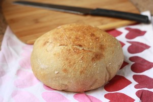 super easy bake at home crusty bread