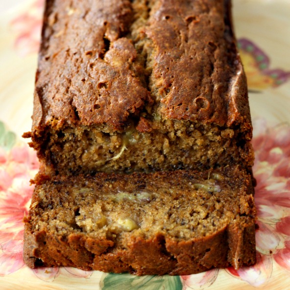 healthy banana bread