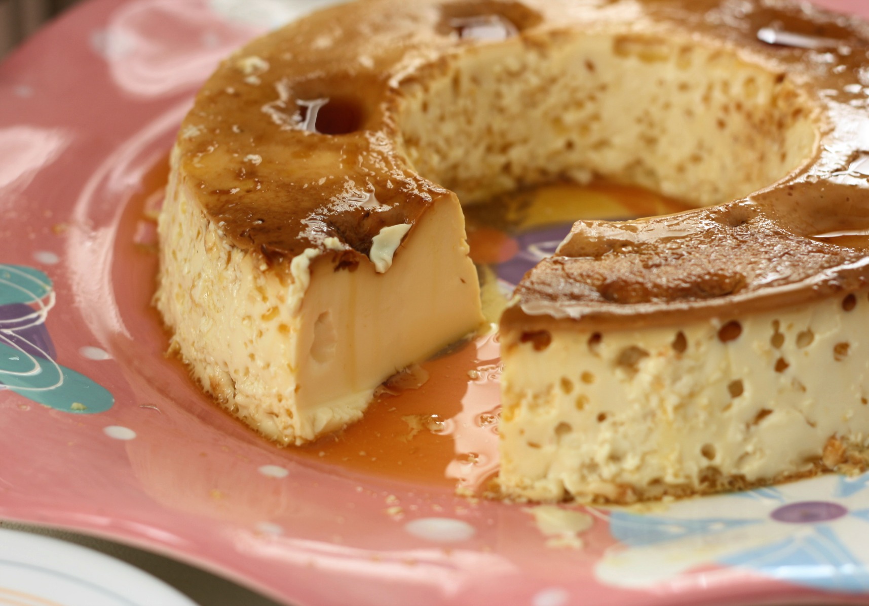 Condensed milk caramel surprise pudding recipe