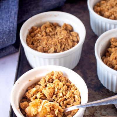 Simple Apple Crisp, easy and quick